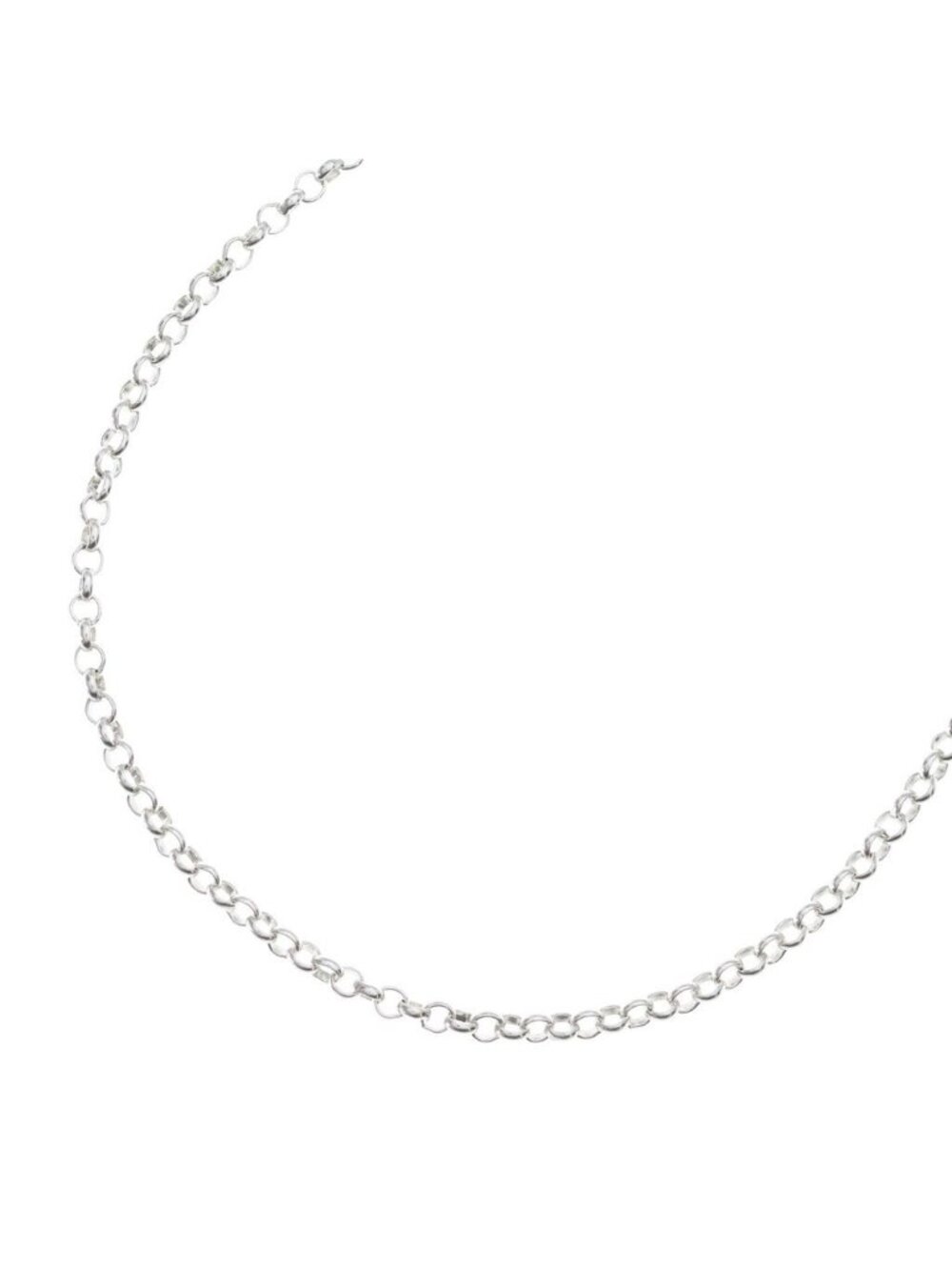 Chrome Hearts Neckchain Roll Chain Necklace Silver